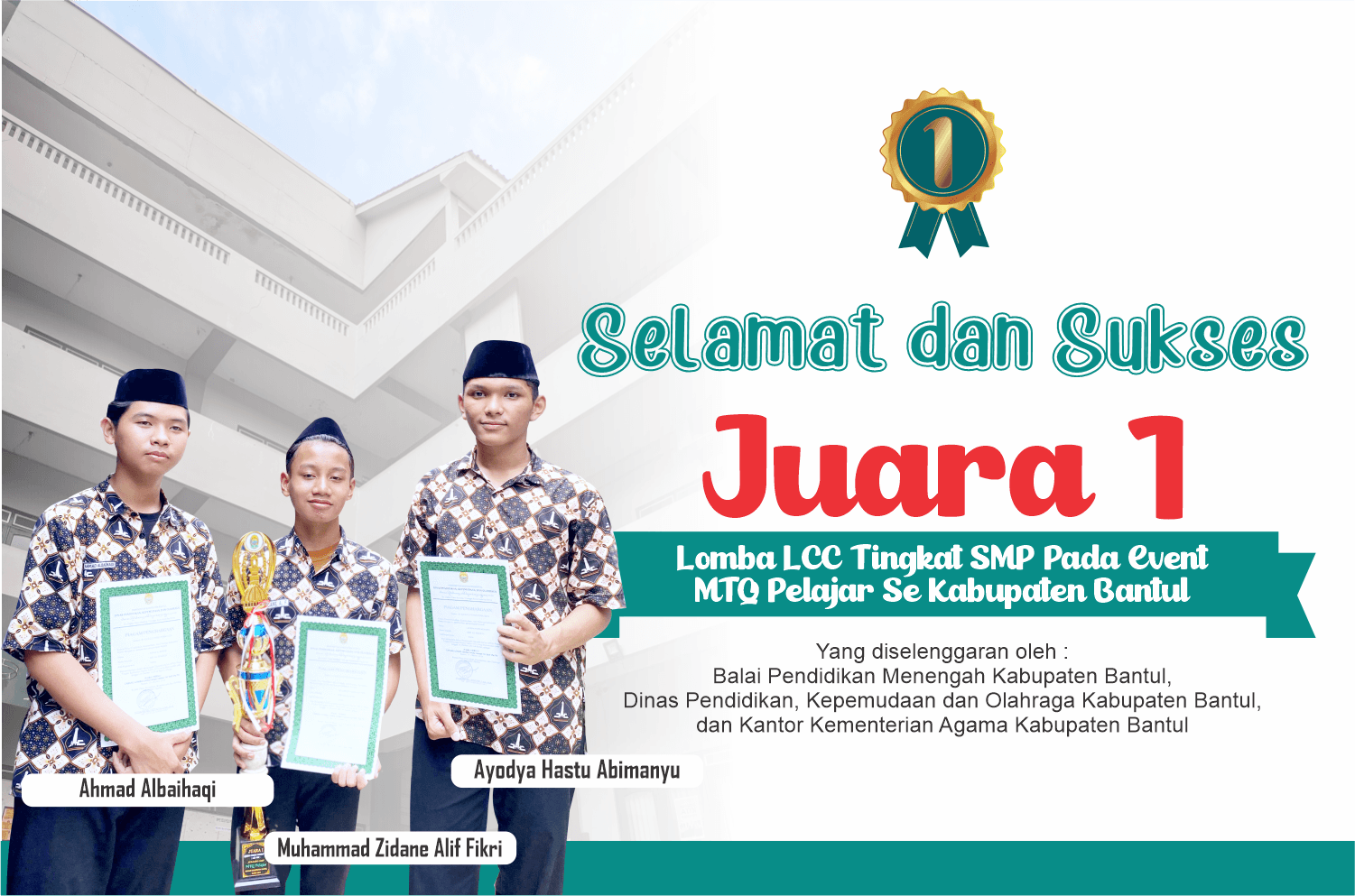 Juara MTQ Kabupaten Bantul
